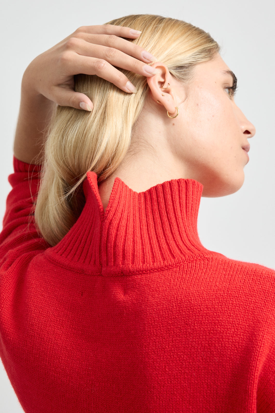 TOORALLIE FUNNEL NECK JUMPER