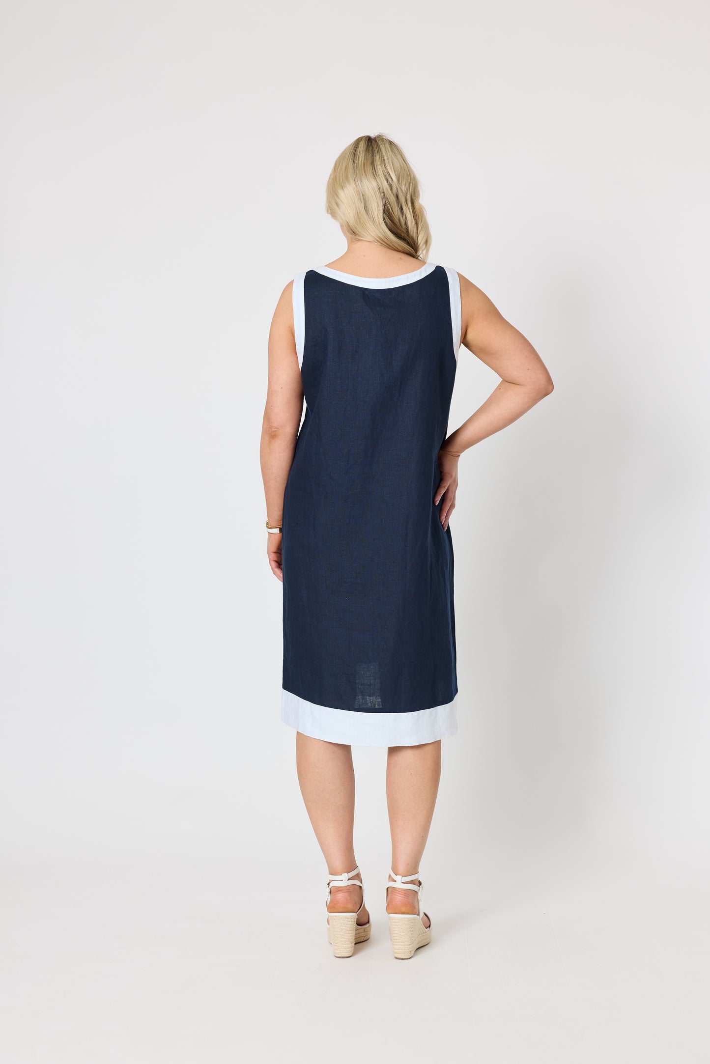 GORDON SMITH CHLOE LINEN DRESS