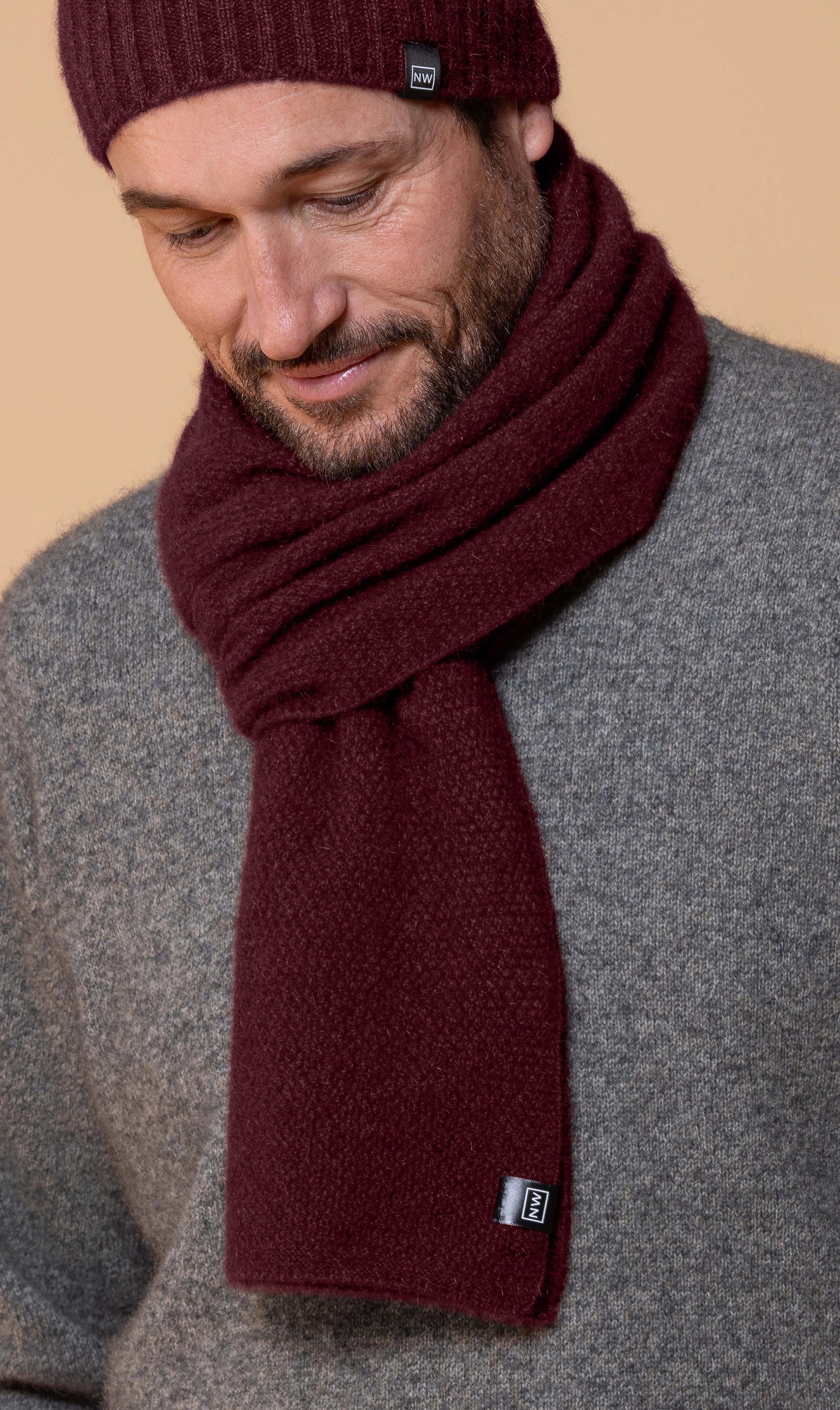 NOBLE WILDE MOSS MONTI SCARF