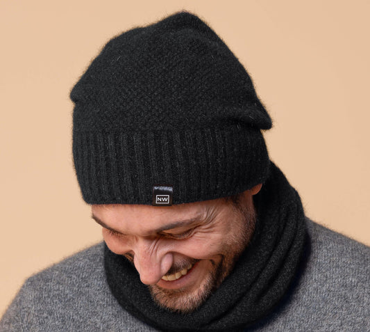 NOBLE WILDE MOSS BAGGIE BEANIE
