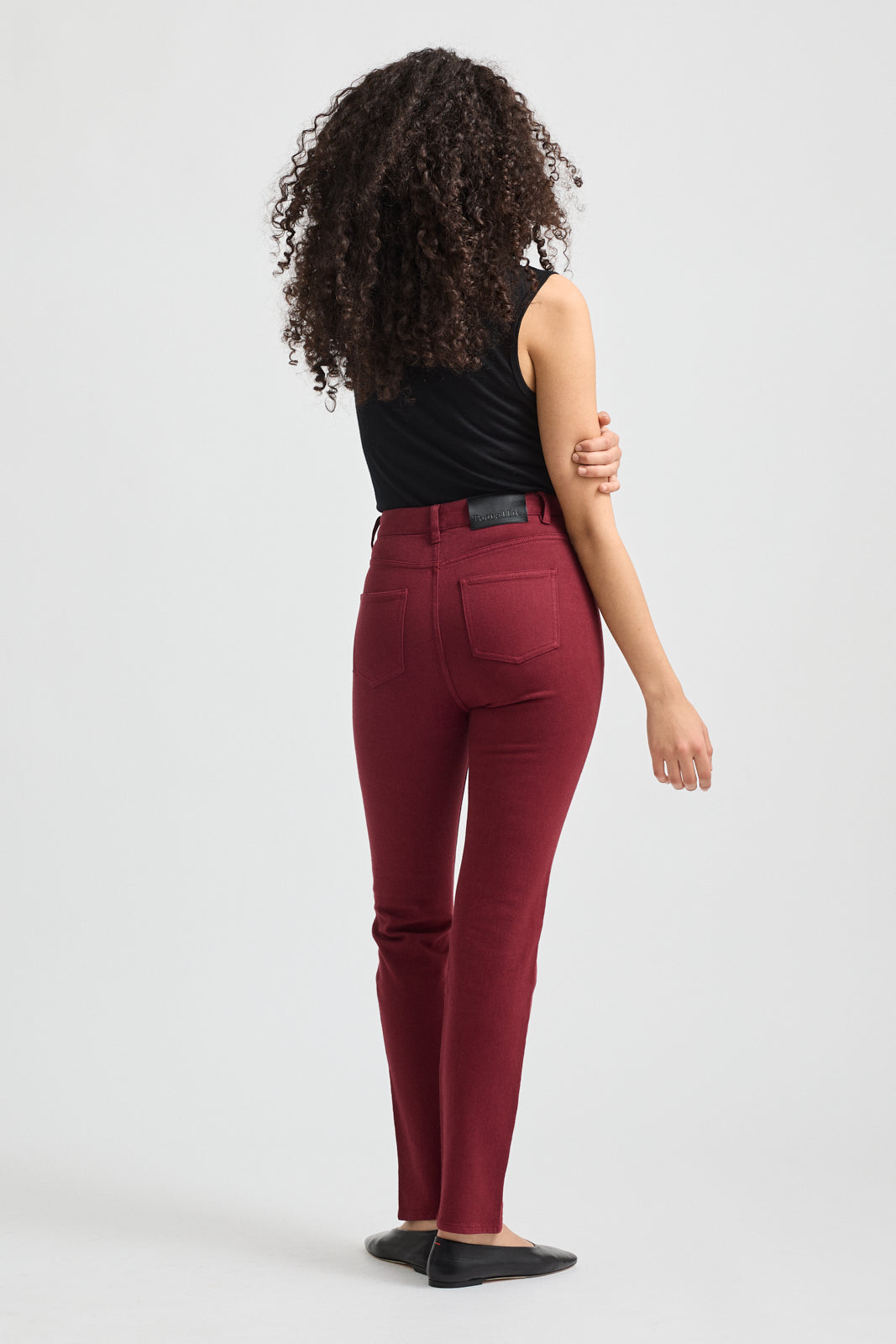 TOORALLIE HIGH RISE STRAIGHT JEAN