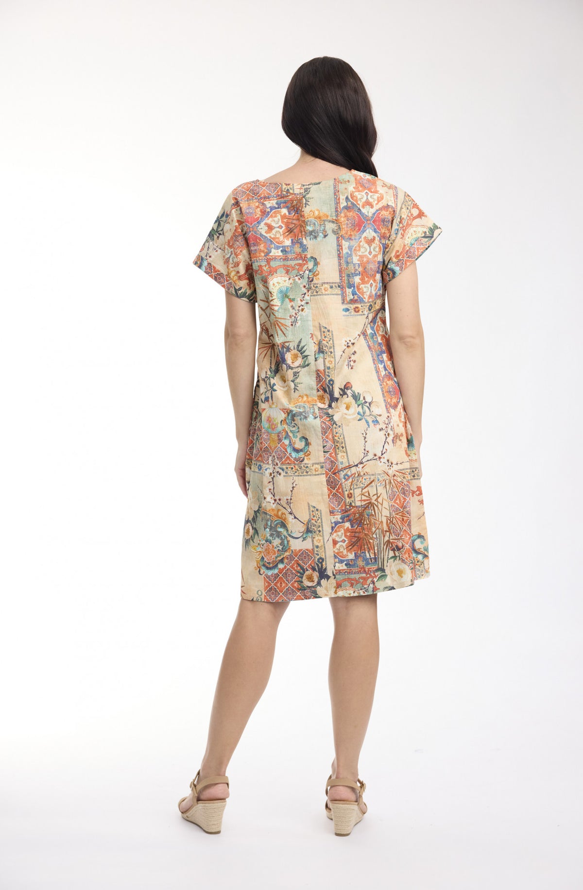 ORIENTIQUE GORDES REVERSIBLE DRESS