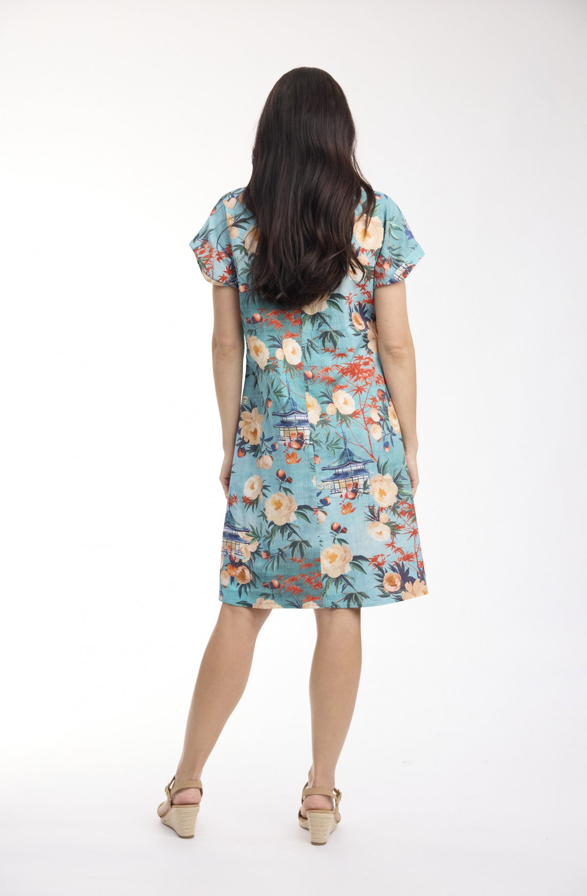 ORIENTIQUE GORDES REVERSIBLE DRESS