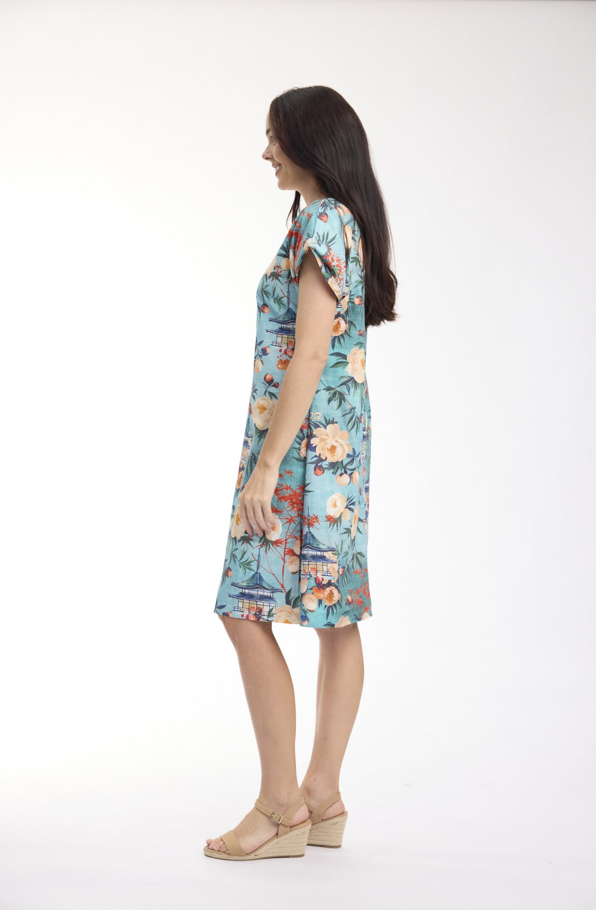 ORIENTIQUE GORDES REVERSIBLE DRESS