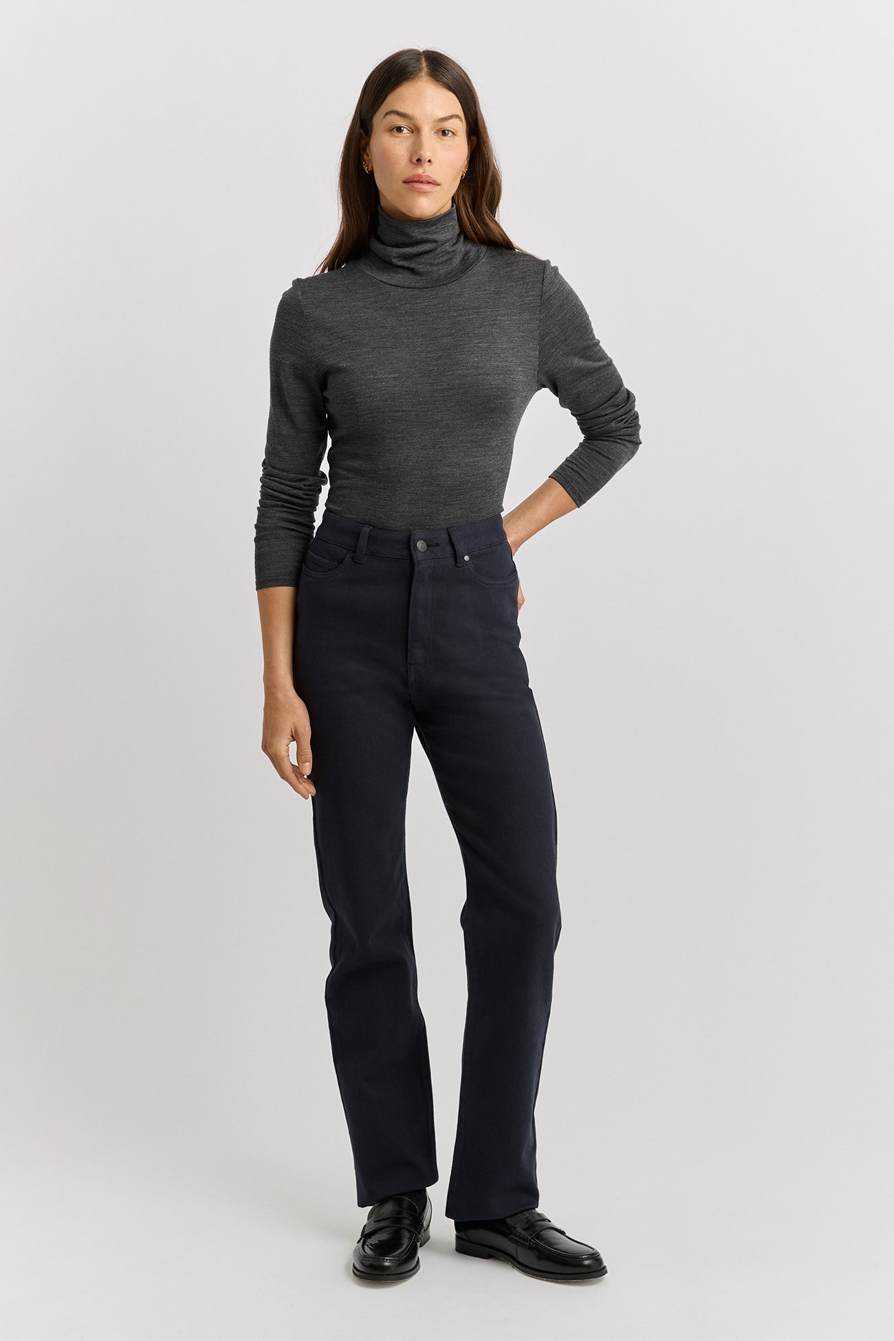 TOORALLIE STRAIGHT LEG MERINO JEAN