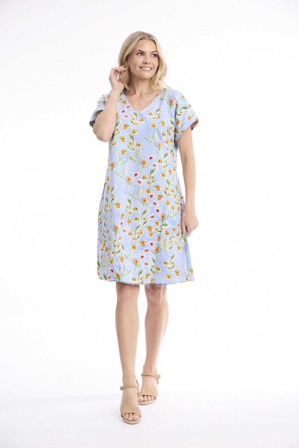 ORIENTIQUE SUR MER REVERSIBLE DRESS