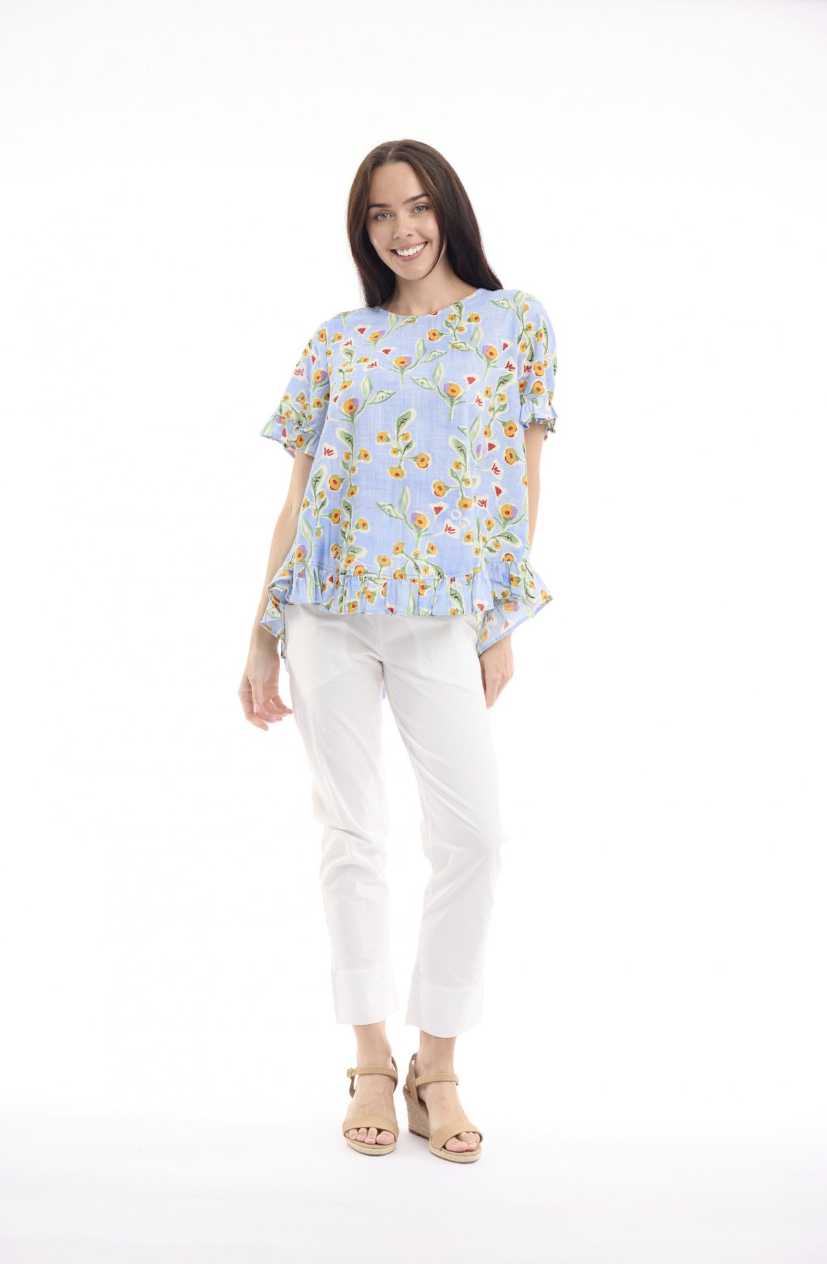 ORIENTIQUE SUR MER FRILL TOP