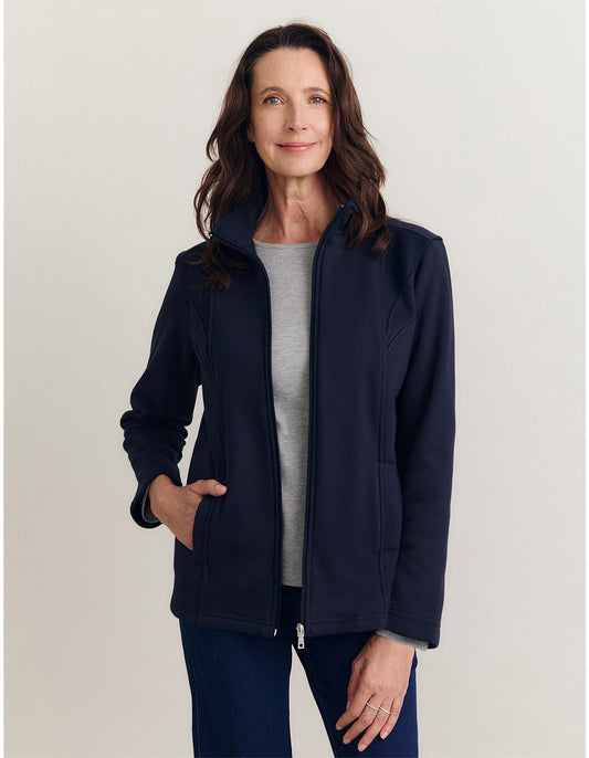 BLACK PEPPER PHYLLIS FLEECE JACKET