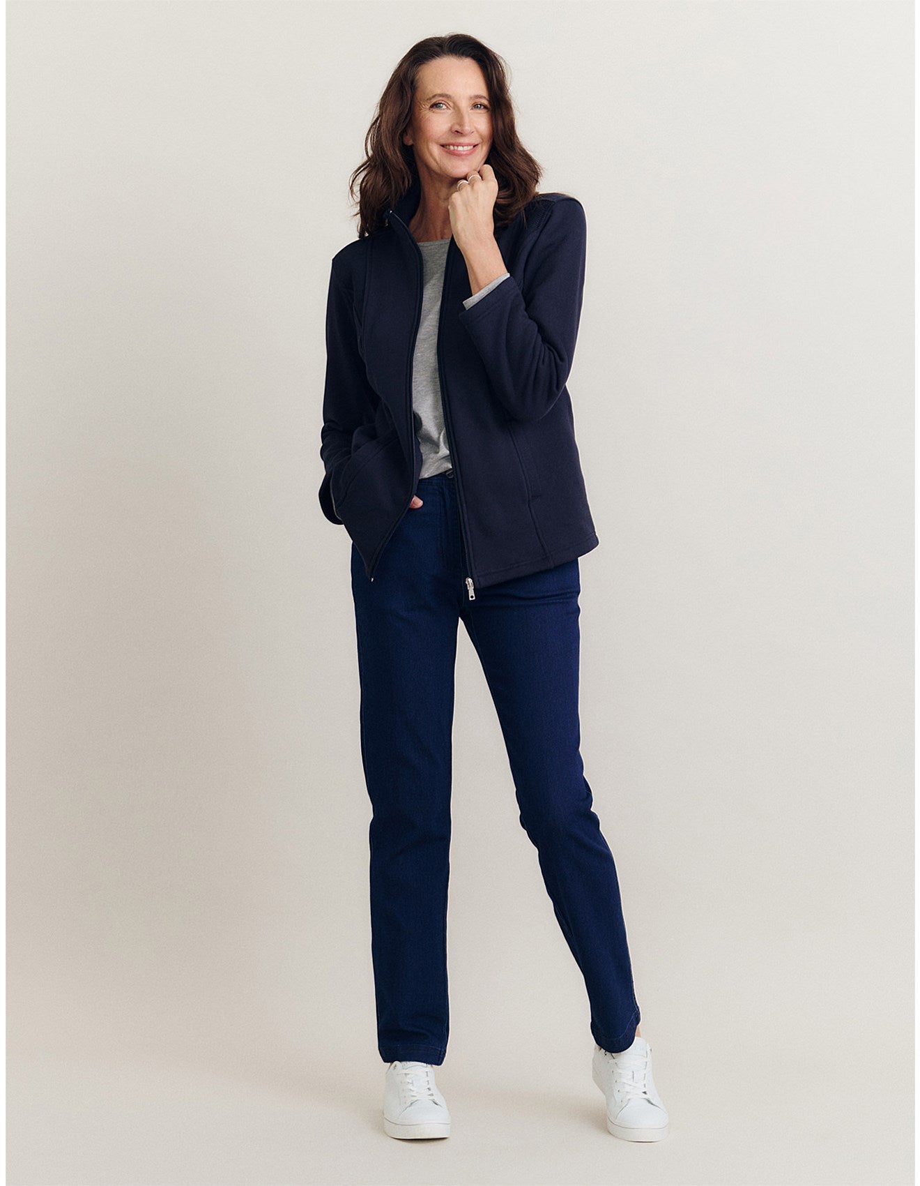 BLACK PEPPER PHYLLIS FLEECE JACKET