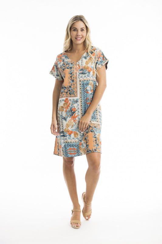 ORIENTIQUE KAUAI REVERS. DRESS