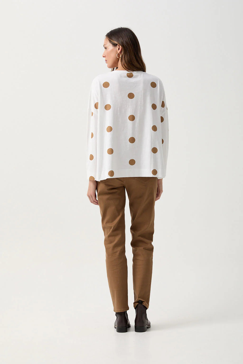 GOONDIWINDI SPOT PRINT SWING TEE