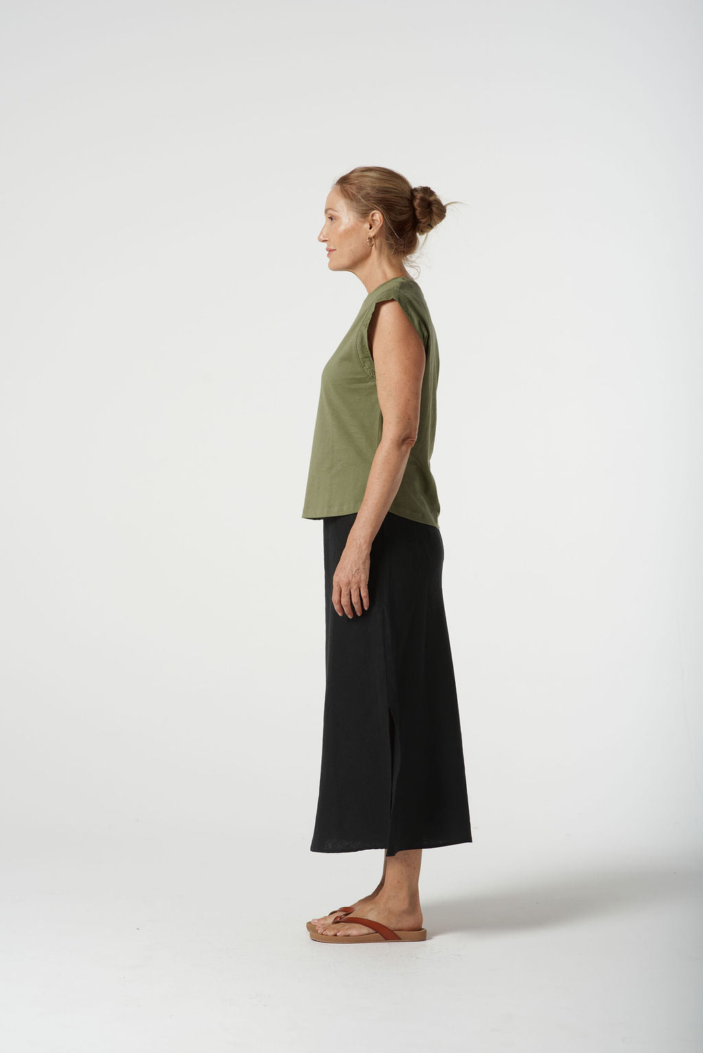 GOONDIWINDI COTTON MIXED TANK TEE