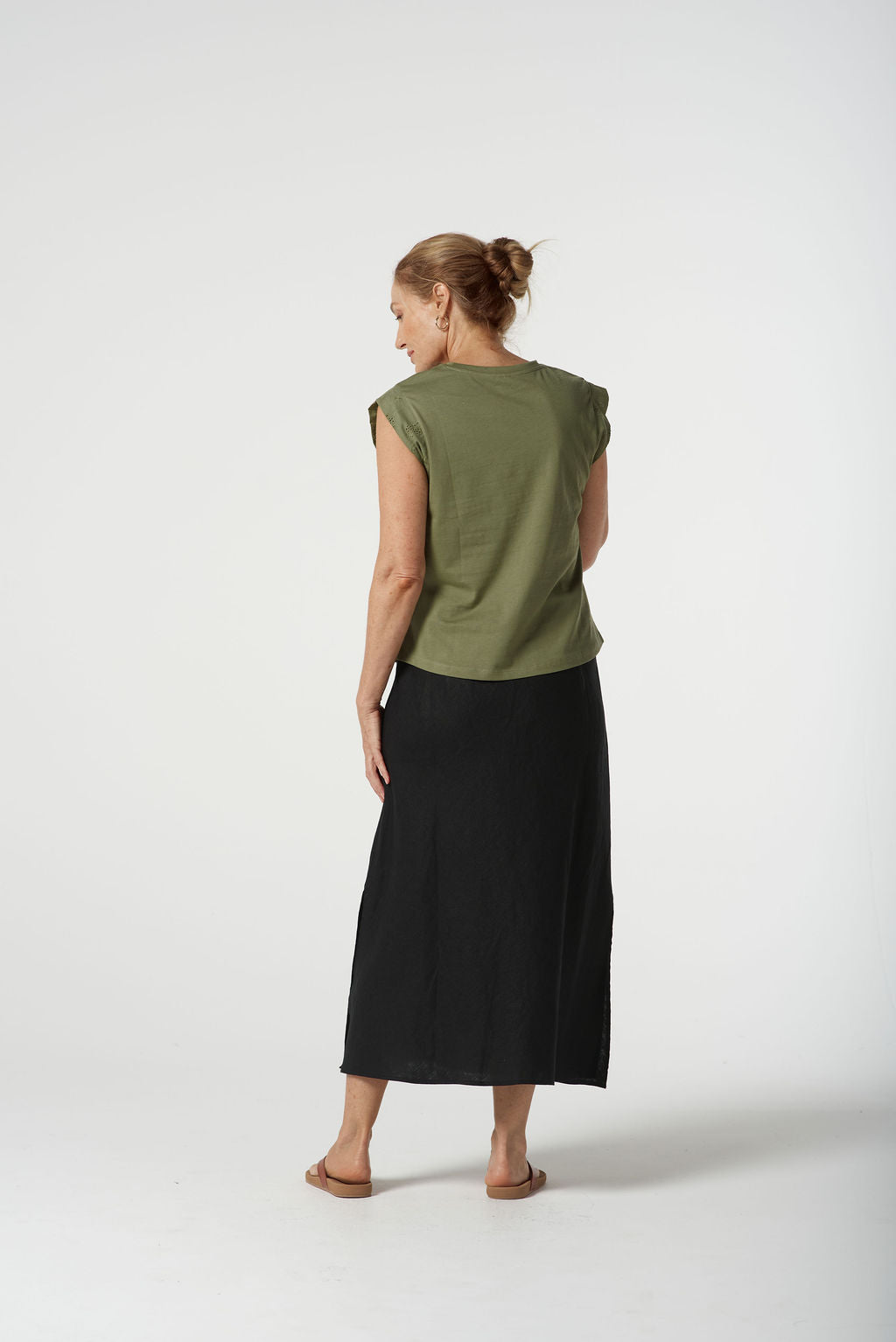 GOONDIWINDI COTTON MIXED TANK TEE