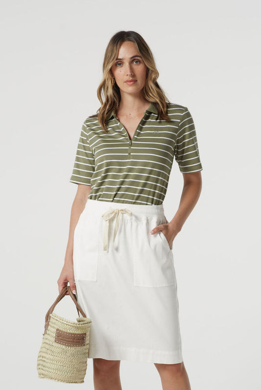 GOONDIWINDI COTTON POLO STRIPE