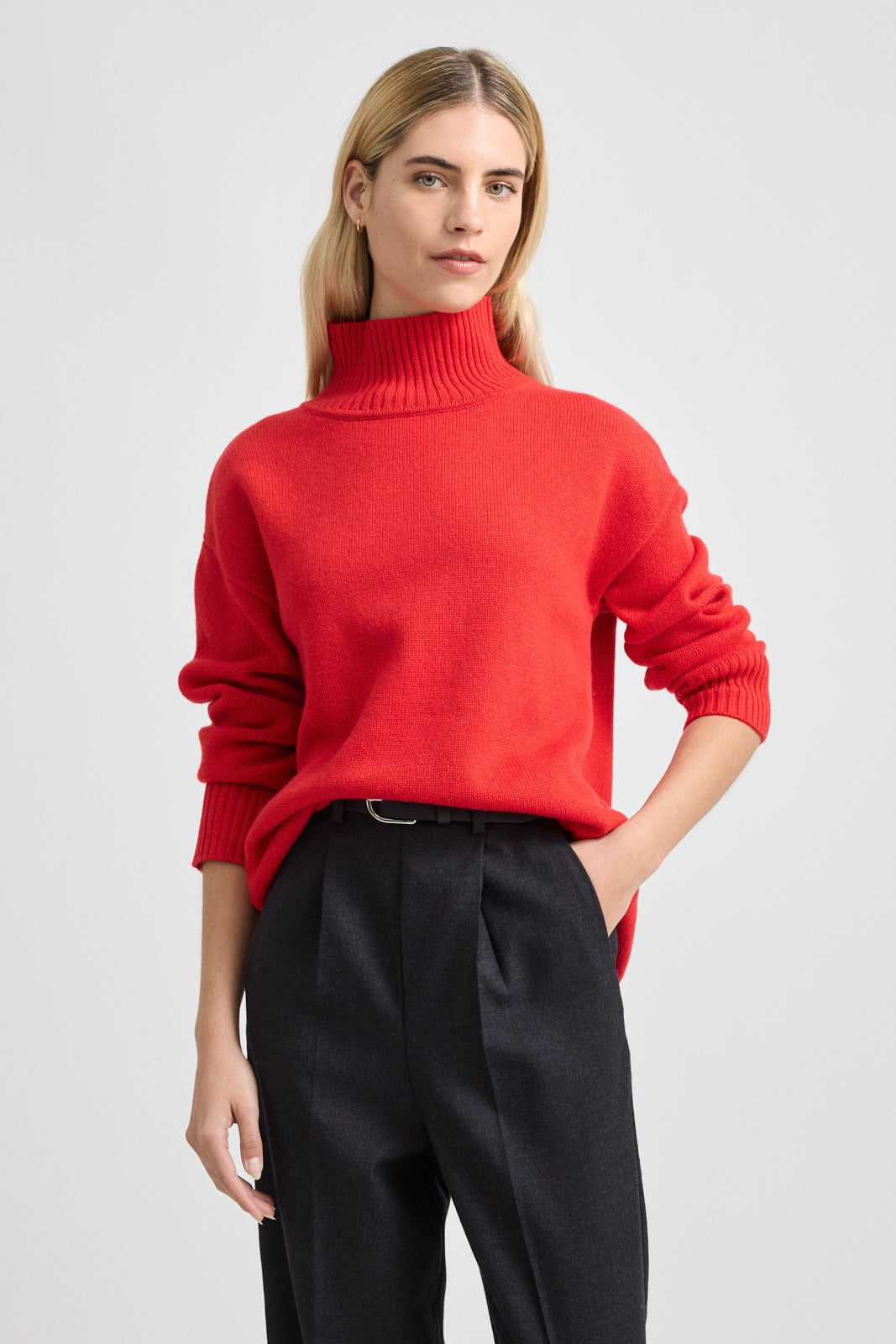 TOORALLIE FUNNEL NECK JUMPER