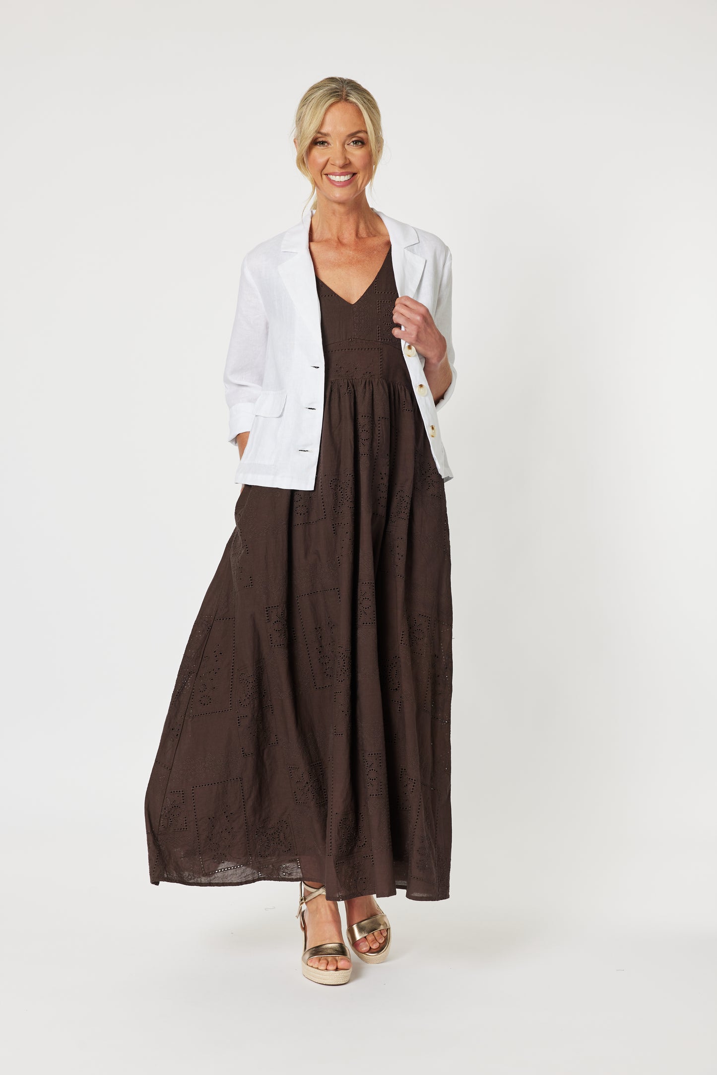 GORDON SMITH DANIELLE LINEN JACKET