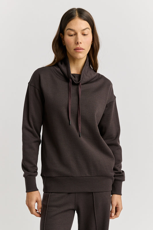 TOORALLIE LOUNGE FUNNEL NECK