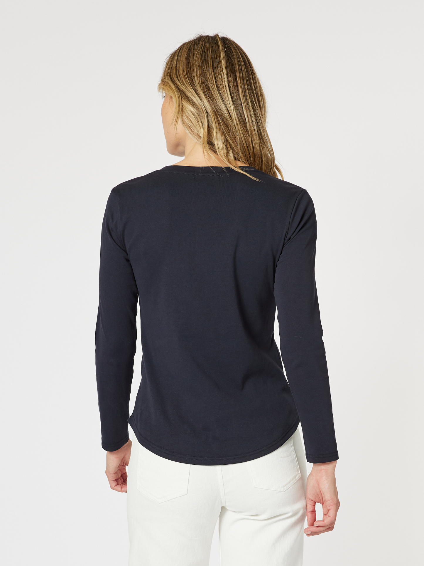 GORDON SMITH L/S CREW TEE