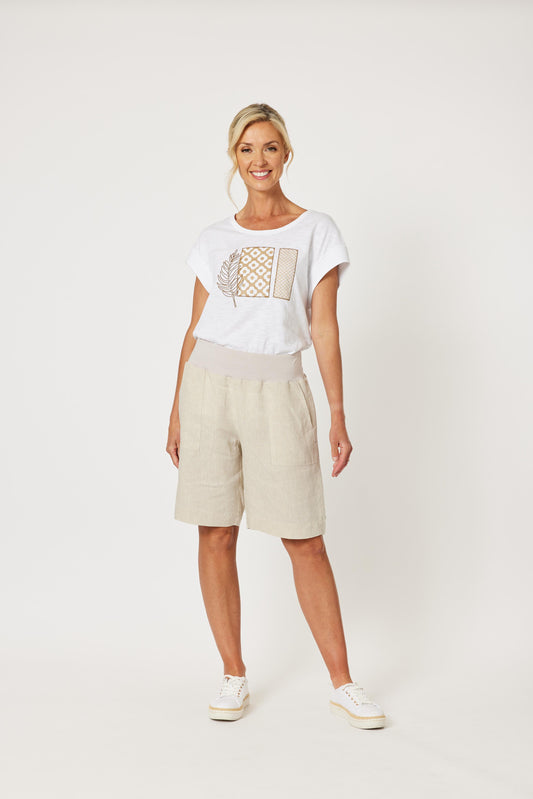 GORDON SMITH  JERSEY WAIST SHORT
