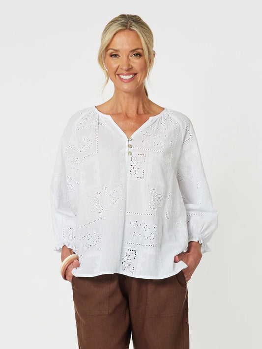 GORDON SMITH MILA LACE TOP