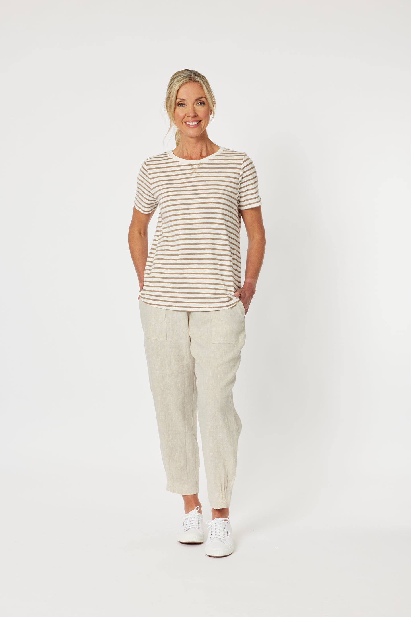 GORDON SMITH CLASSIC STRIPE TOP