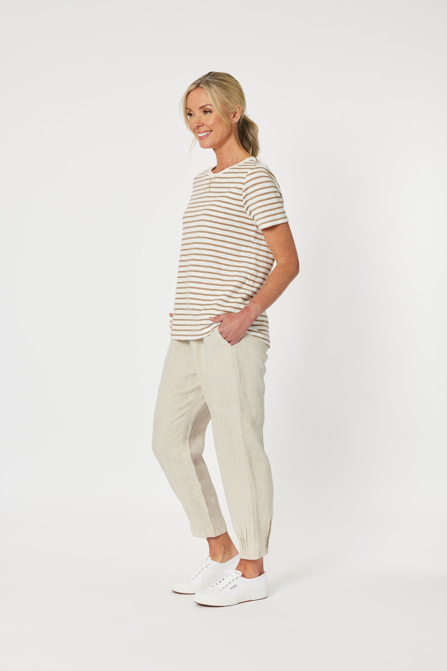 GORDON SMITH CLASSIC STRIPE TOP