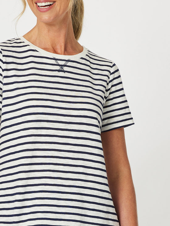 GORDON SMITH CLASSIC STRIPE TOP