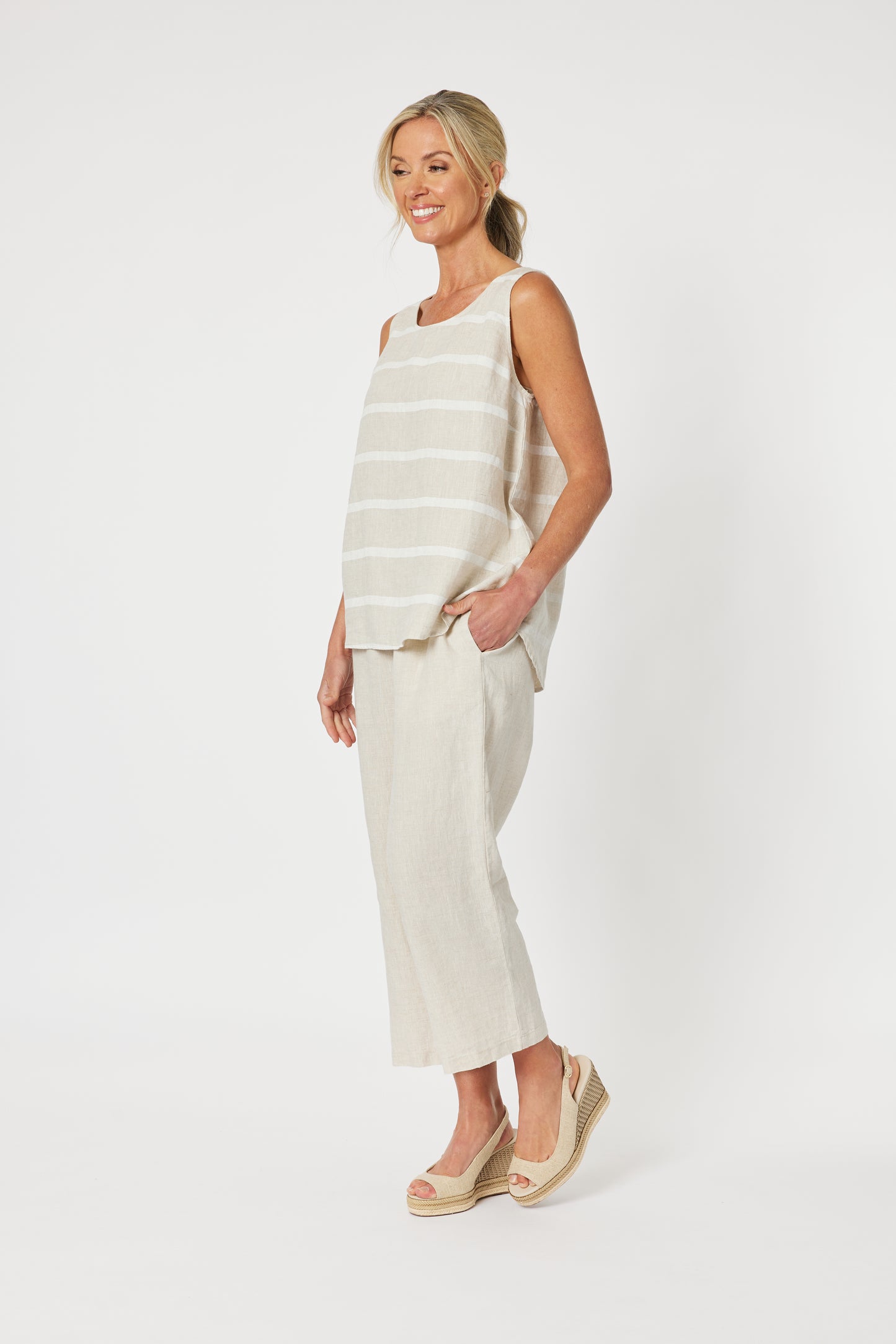 GORDON SMITH PATIO STRIPE TANK