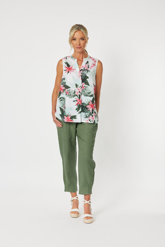 GORDON SMITH PARADISE PRINT TOP