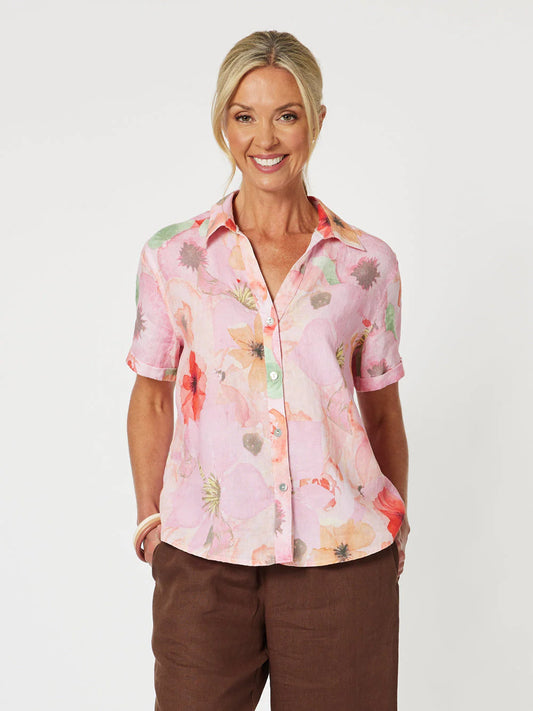 GORDON SMITH BRIGHTON POPPY SHIRT