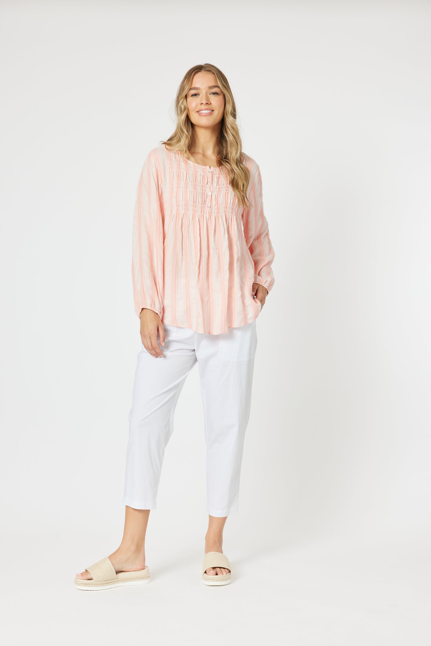 THREADZ VENICE STRIPE TUNIC