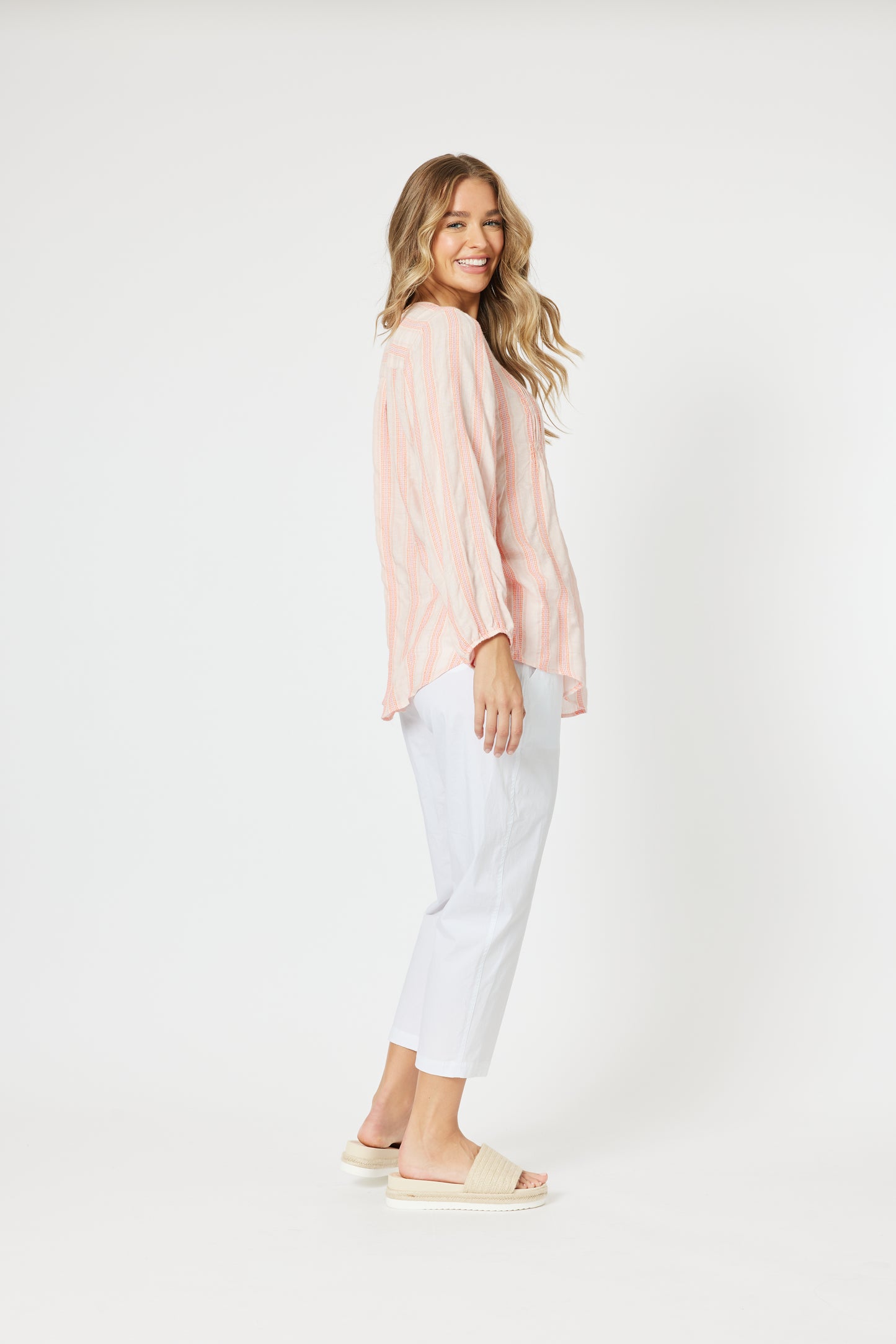 THREADZ VENICE STRIPE TUNIC