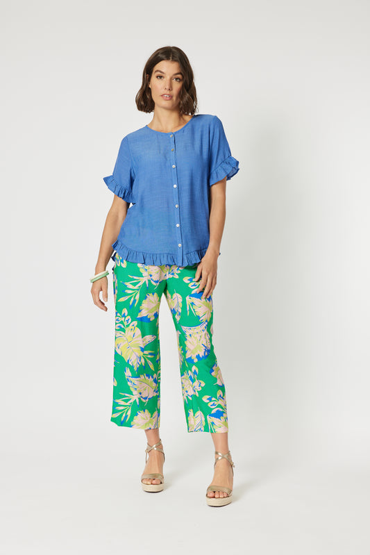CLARITY PORTOFINO SHORT SLEEVE TOP