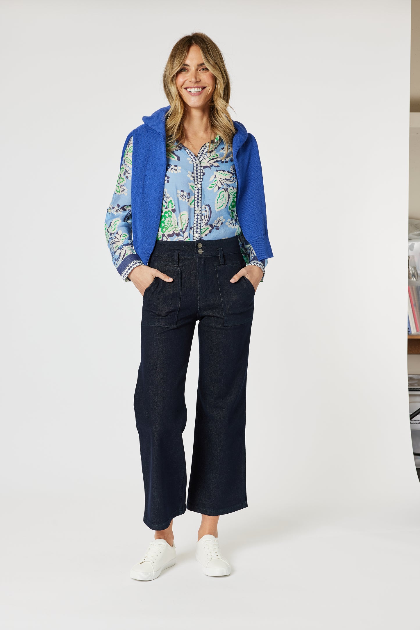 GORDON SMITH COASTAL PRINT SHIRT