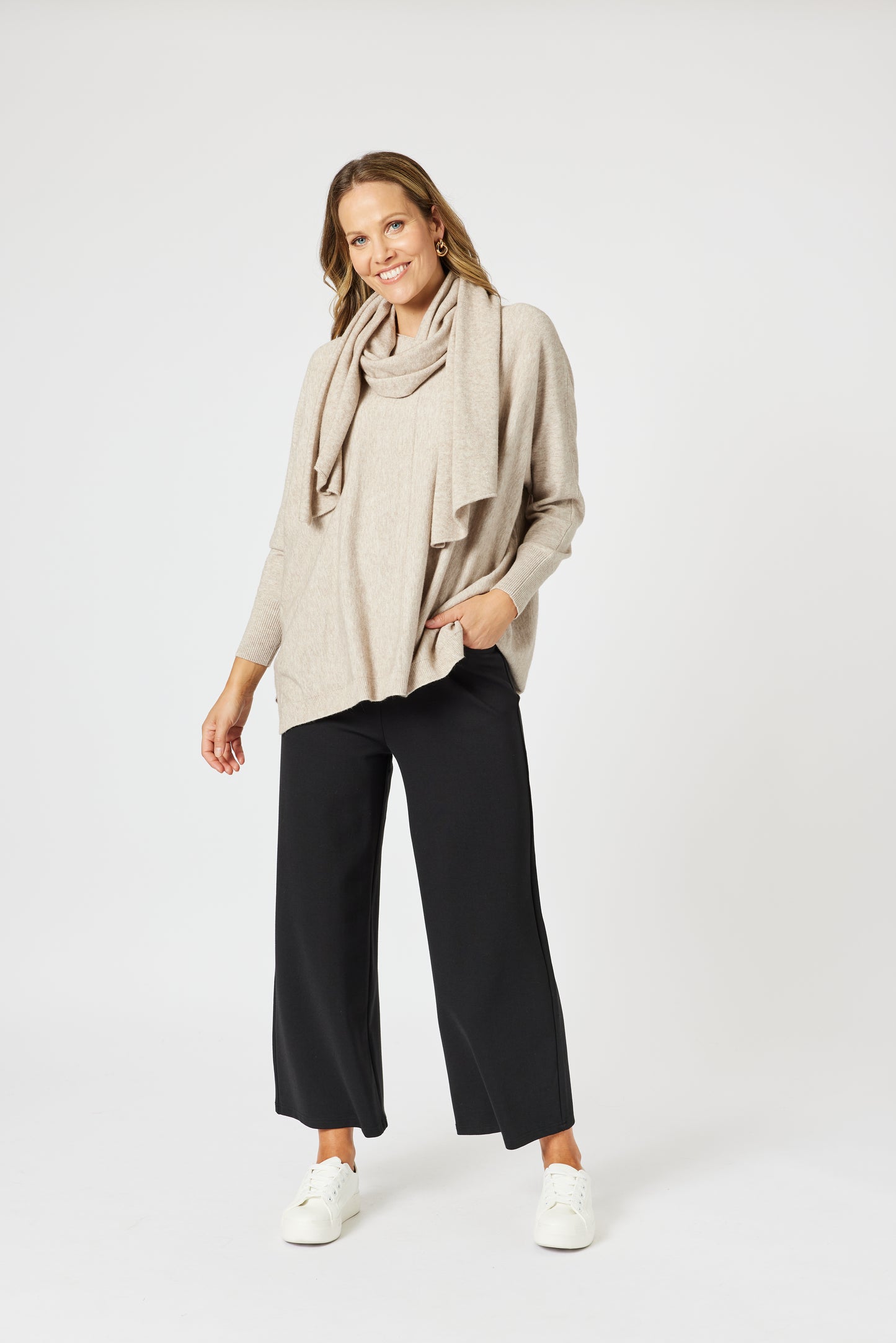 CLARITY REMY SCARF KNIT