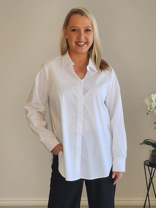 THREADZ CITY RIB CUFF SHIRT