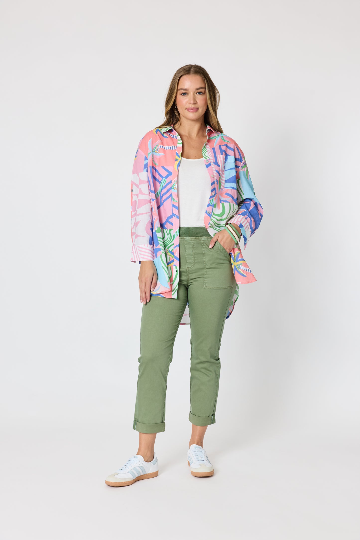 THREADZ URBAN JUNGLE PRINT SHIRT