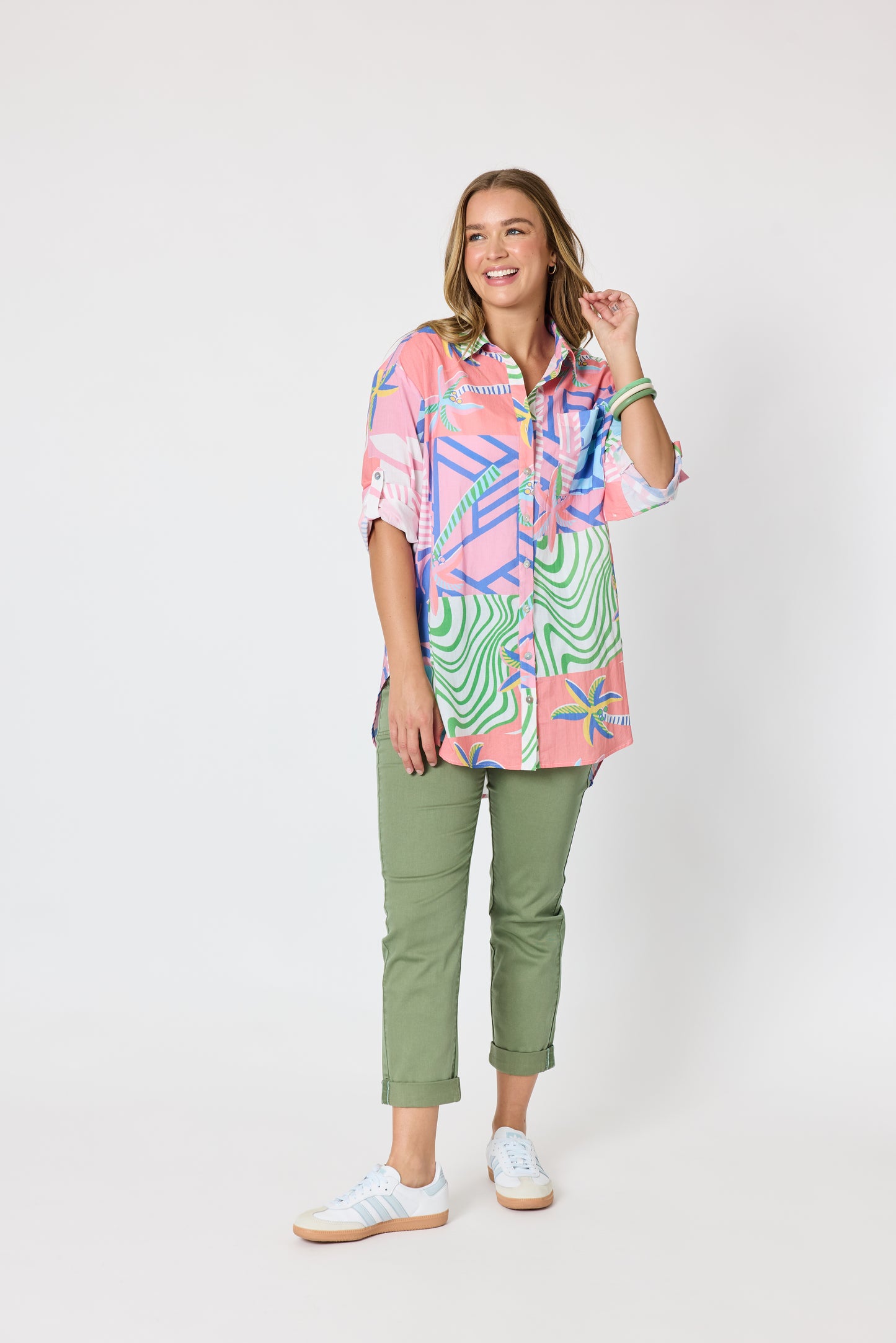 THREADZ URBAN JUNGLE PRINT SHIRT