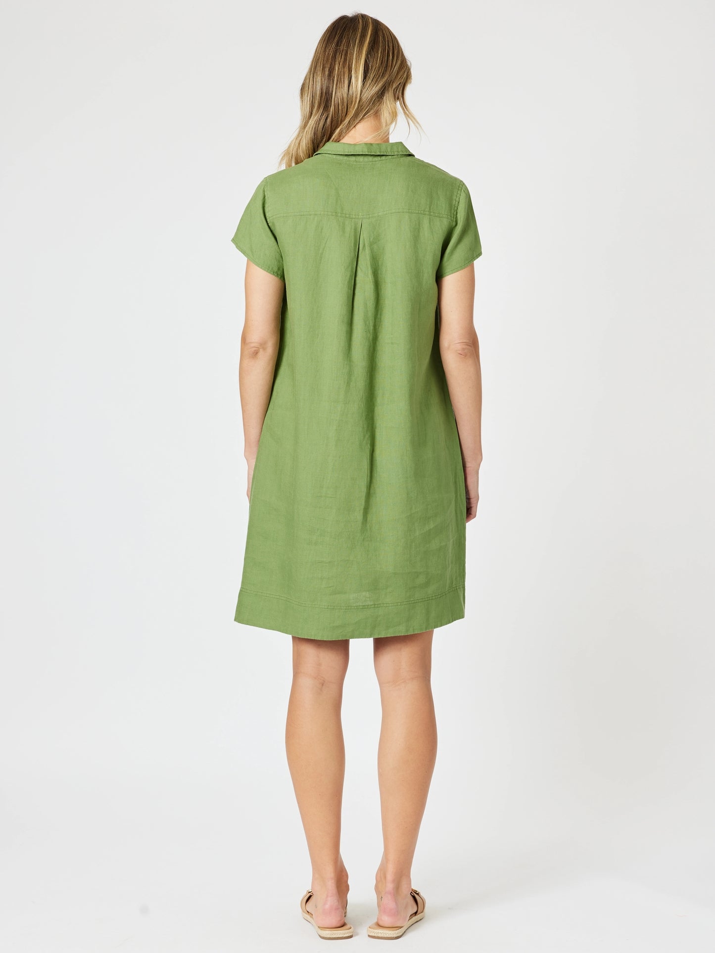 GORDON SMITH BRAVO LINEN DRESS