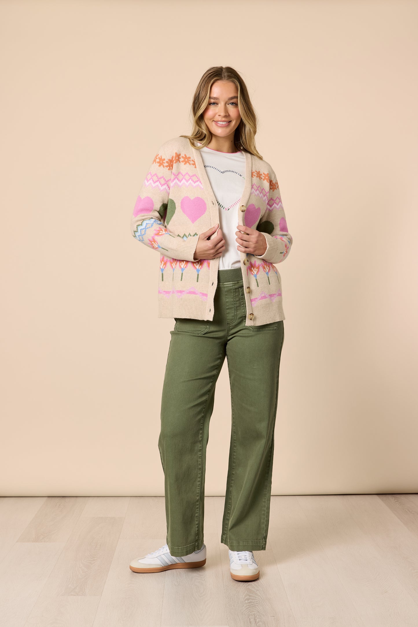 THREADZ CHARMING CARDI