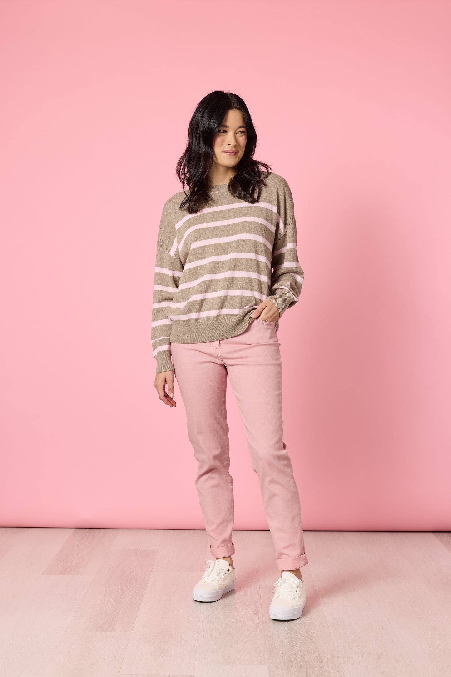 GORDON SMITH IDAHO STRIPE KNIT