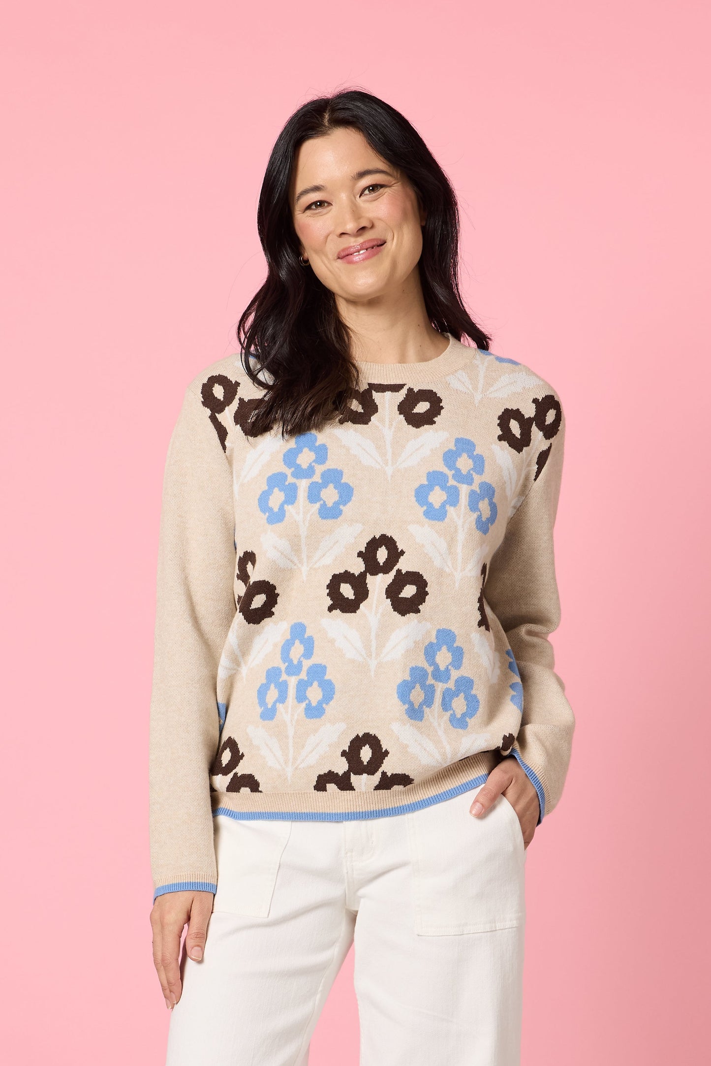 GORDON SMITH VERMONT KNIT JUMPER