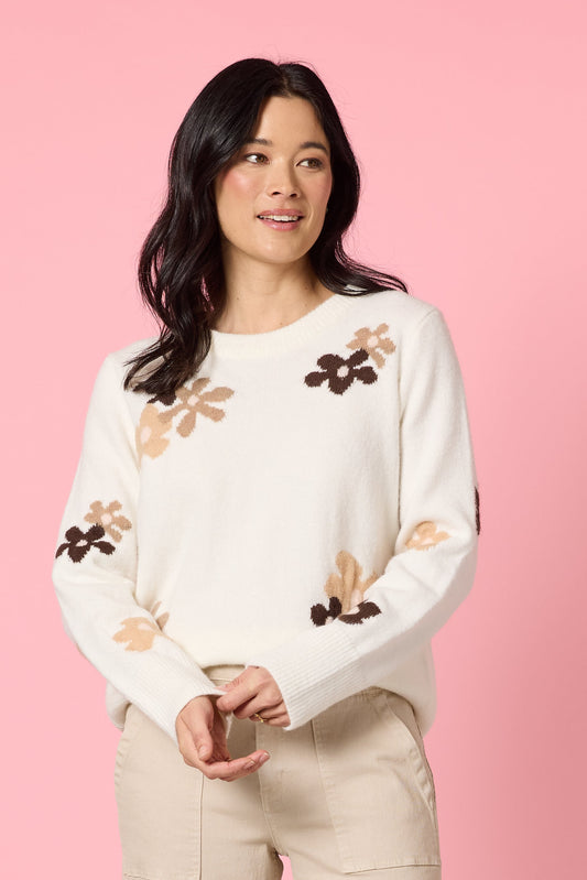 GORDON SMITH CHELSEA FLOWER KNIT