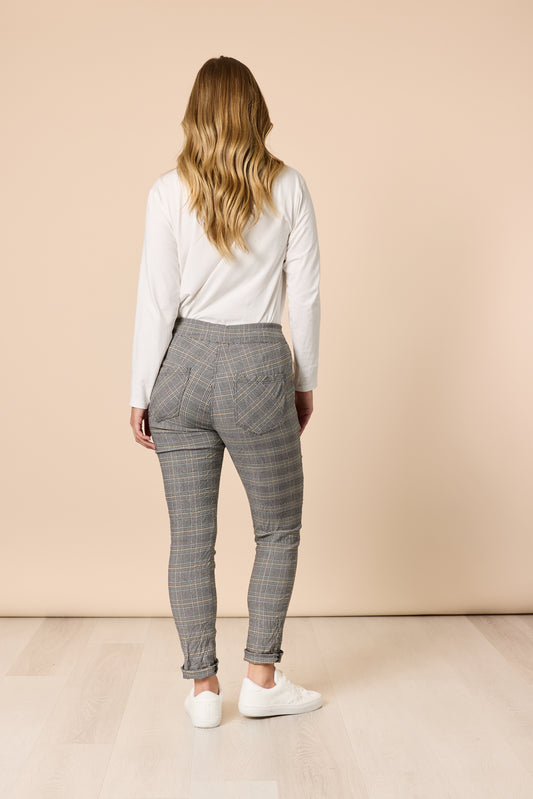 THREADZ CHIC CHECK PANT