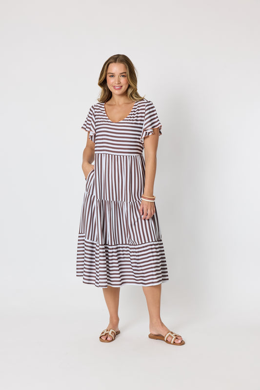 THREADZ KALAHARI STRIPE DRESS