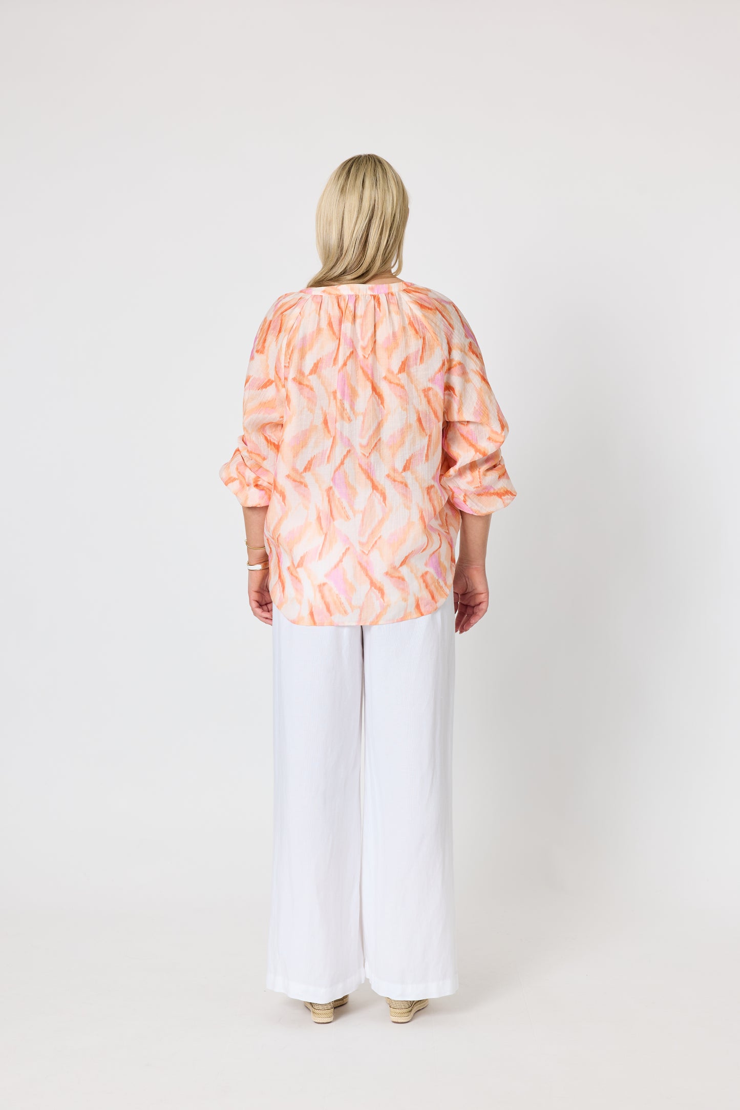 GORDON SMITH TUSCAN SUMMER PRINT TOP