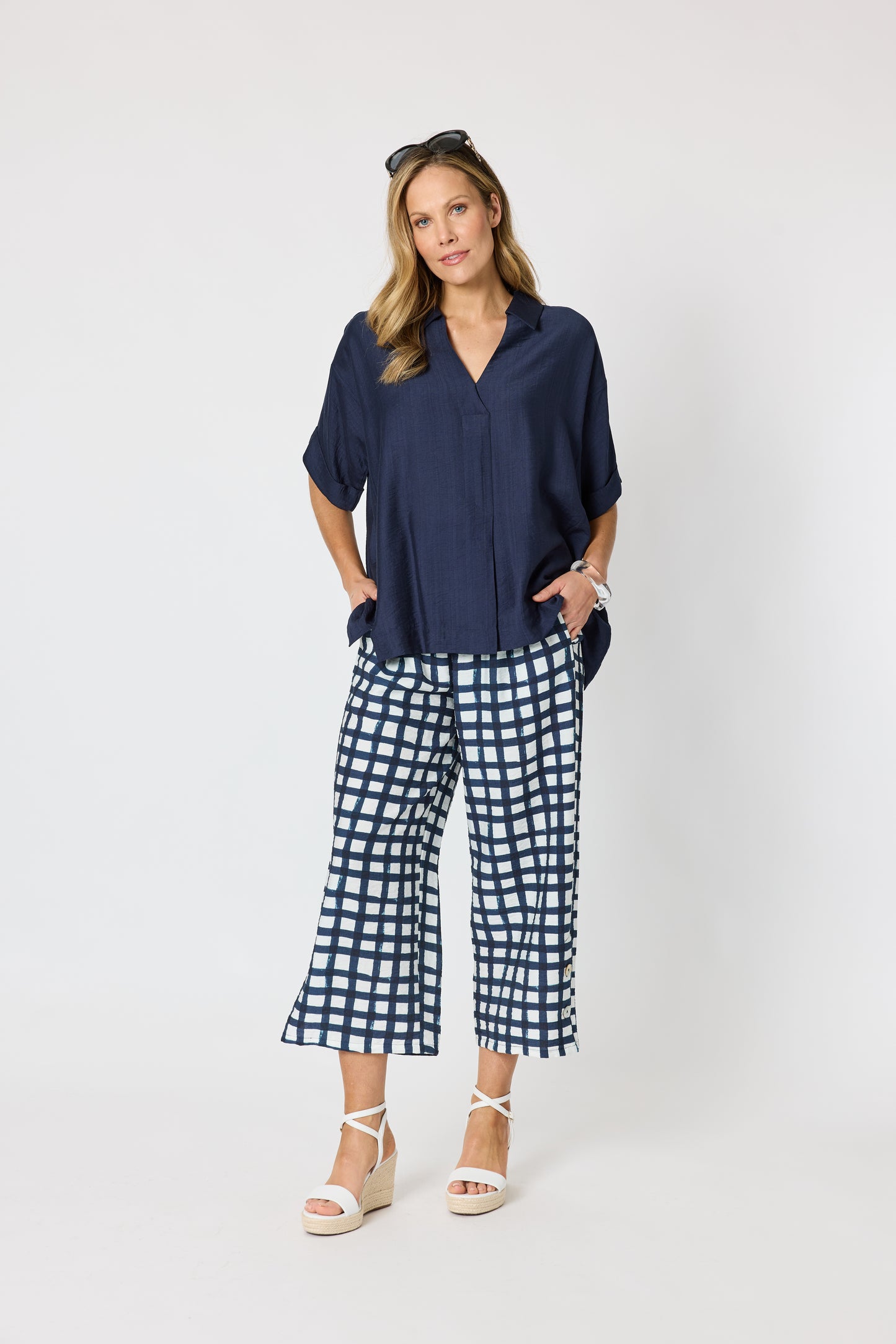 CLARITY MONACO GRID PANT
