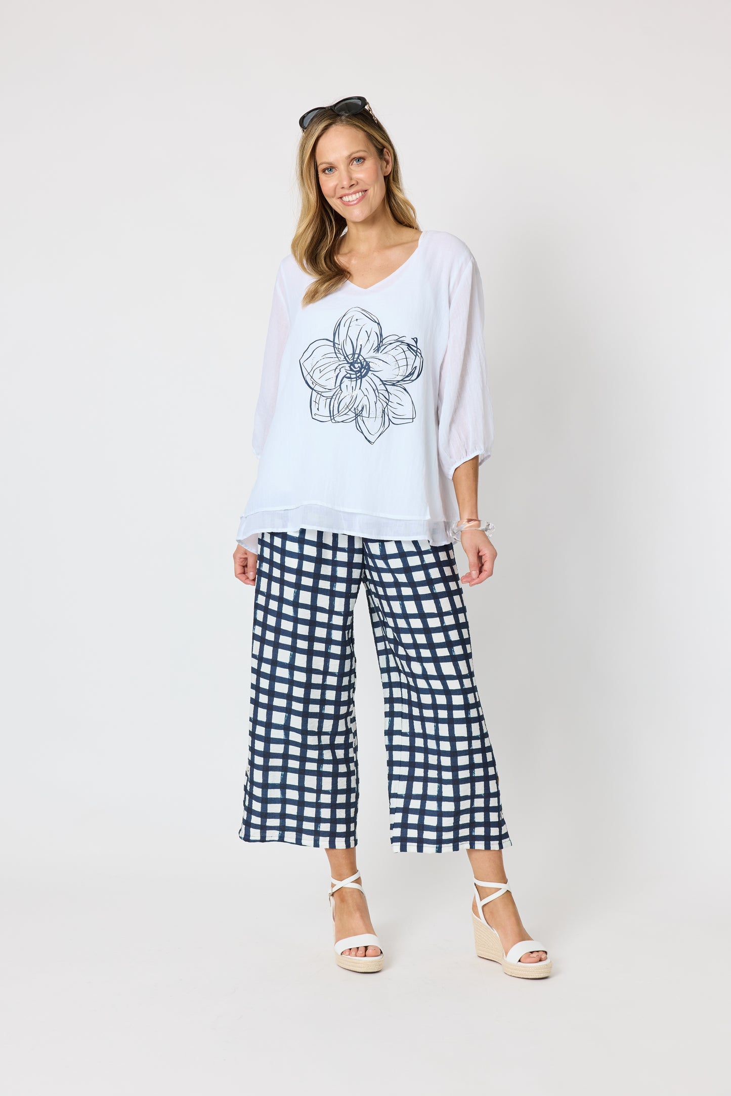 CLARITY MONACO GRID PANT