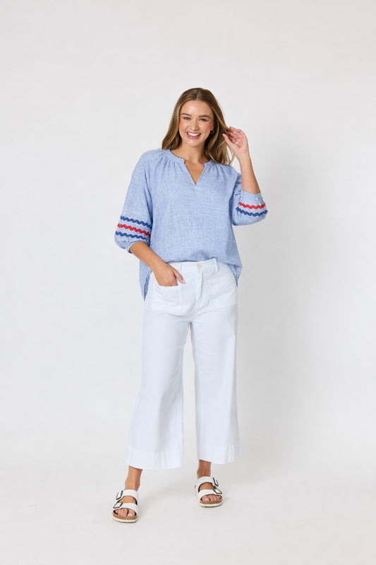 THREADZ CANOPY RIC RAC TOP