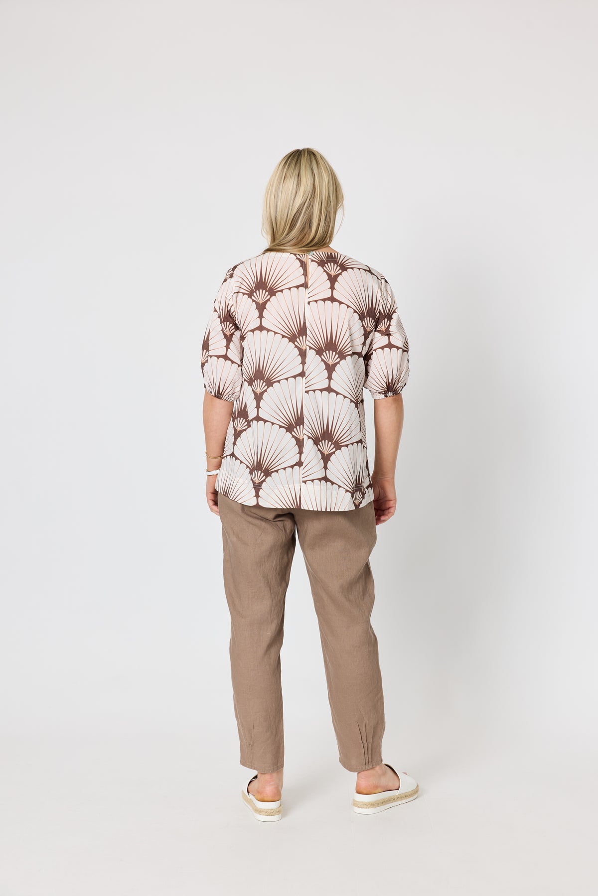 GORDON SMITH TUSCAN PRINT TOP